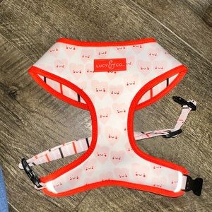 Lucy & Co reversible harness - valentines